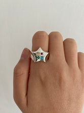 Load image into Gallery viewer, Made-to-order chunky star signet ring *read description*
