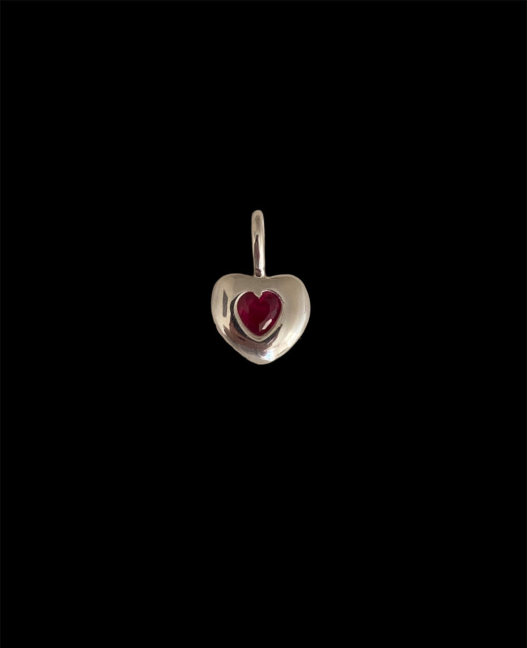 mini jammy heart necklace