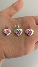 Load image into Gallery viewer, cupid’s pink heart necklace 2
