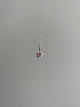 Load image into Gallery viewer, made-to-order exclusive red miniature star necklace
