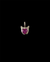 Load image into Gallery viewer, Barbie pink devil heart necklace
