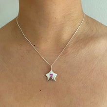 Load image into Gallery viewer, Pink love star necklace
