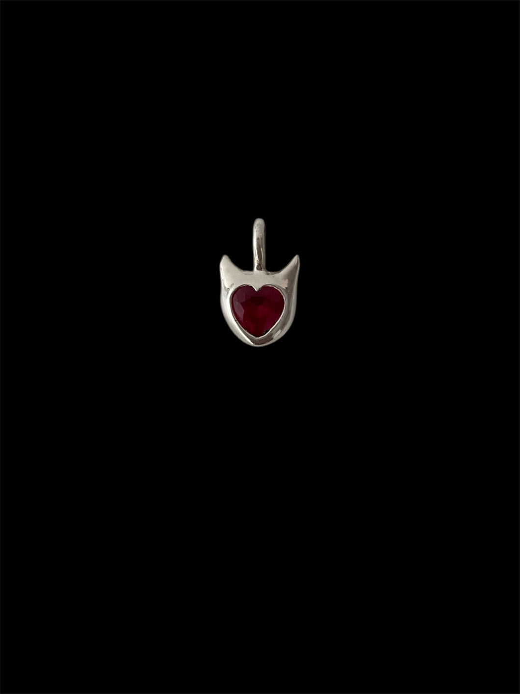 original devil heart necklace