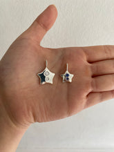 Load image into Gallery viewer, dainty blue star necklace
