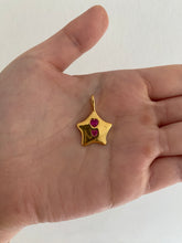 Load image into Gallery viewer, Gold plated Me &amp; you heart star necklace
