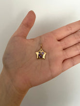 Load image into Gallery viewer, gold-plated bejewelled star pendant
