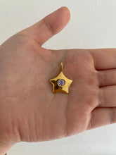 Load image into Gallery viewer, Gold plated lilac star necklace
