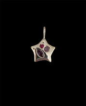 Load image into Gallery viewer, bejewelled heart star necklace
