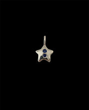 Load image into Gallery viewer, dainty blue star necklace
