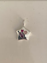 Load image into Gallery viewer, bejewelled heart star necklace
