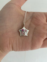 Load image into Gallery viewer, Love heart star necklace
