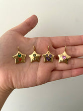 Load image into Gallery viewer, gold-plated bejewelled star pendant
