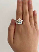 Load image into Gallery viewer, Made-to-order chunky star signet ring *read description*
