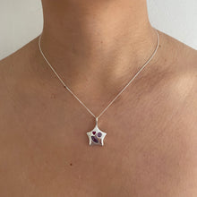 Load image into Gallery viewer, Bejewelled star necklace
