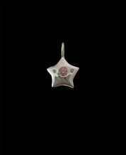 Load image into Gallery viewer, baby pink comet star necklace
