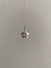 Load image into Gallery viewer, mini baby pink star necklace
