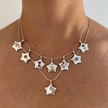 Load image into Gallery viewer, peridot star necklace (made to order)
