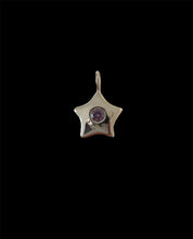 Load image into Gallery viewer, Lilac chunky star necklace
