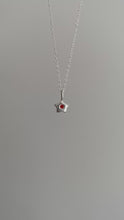 Load and play video in Gallery viewer, made-to-order exclusive red miniature star necklace
